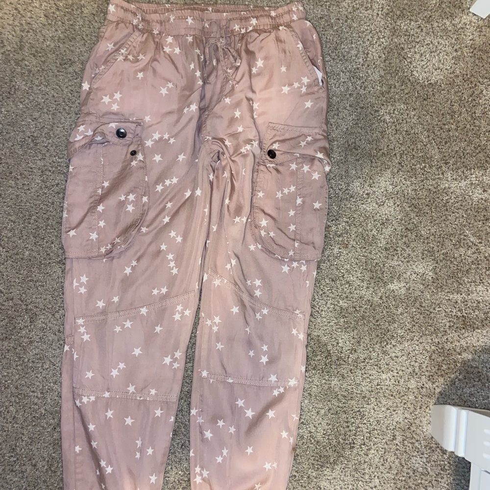 pink star joggers